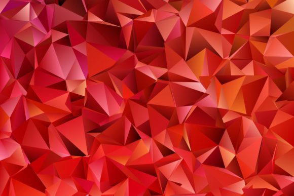Download Red Triangle Polygon Background - Polygon Collection