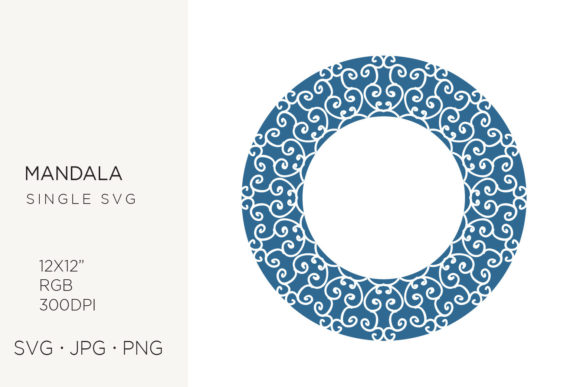 Download Ornate Mandala, Svg Graphic Artwork - Ornate mandala Collection