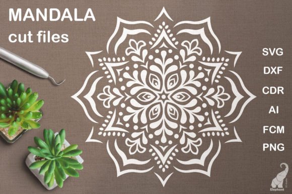 Download Elegant Mandala SVG Cut Files - Cut file Collection
