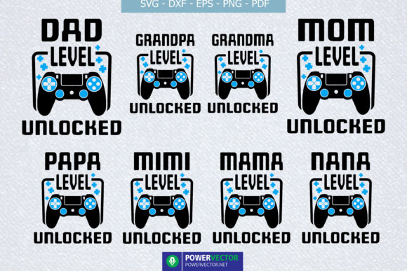 Download Level Unlocked SVG Cut Files Bundle - Cut file Collection